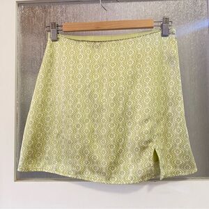 NWOT Hollister Floral Mini Skirt